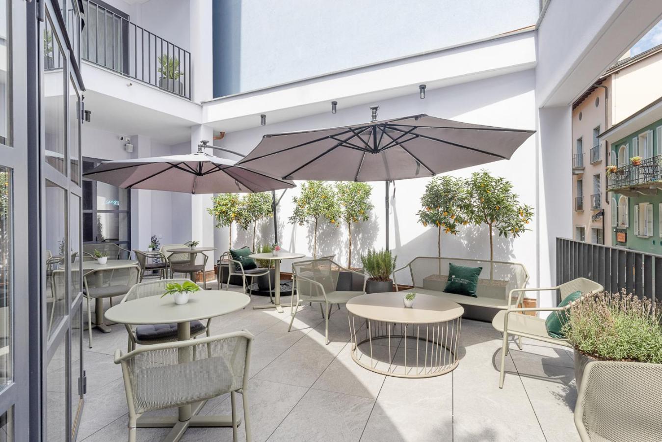 Living Ascona Boutique Hotel Exterior foto